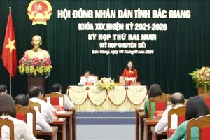 Bắc Giang miễn nhiệm Chủ tịch HĐND và Chủ tịch UBND tỉnh