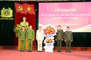 Bộ Công an bổ nhiệm Phó giám đốc công an Lai Châu, Phú Thọ