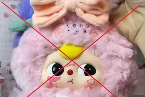 Yêu cầu các tỉnh, thành kiểm tra đồ chơi Baby Three in hình giống đường lưỡi bò