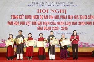 Phú Thọ gìn giữ và phát huy giá trị di sản Hát Xoan