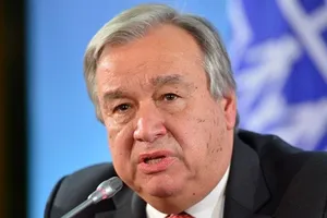 Tổng thư ký Liên Hợp Quốc Antonio Guterres.