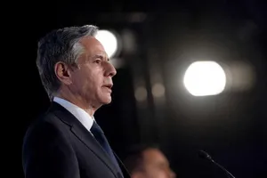 Ngoại trưởng Mỹ Antony Blinken phát biểu tại Rome, Ý vào ngày 28-6.