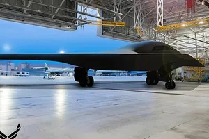 Hình ảnh phác họa mới của máy bay ném bom tàng hình B-21.