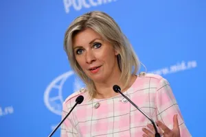 Phát ngôn viên Bộ Ngoại Nga Maria Zakharova.