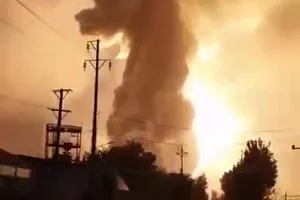 Một vụ nổ lớn đã xảy ra hôm 20-7 tại một nhà máy ở khu vực miền nam tỉnh Hà Nam, Trung Quốc.