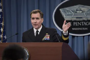 Phát ngôn viên Bộ Quốc phòng Mỹ John Kirby.