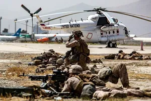 Quân đội Mỹ làm nhiệm vụ tại Afghanistan.