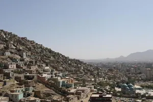 Toàn cảnh thành phố Kabul, Afghanistan, ngày 5-9.