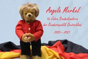 Công ty đồ chơi Đức sản xuất gấu bông dành riêng cho Thủ tướng Merkel