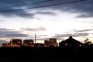 Khu vực nhà máy điện hạt nhân Dungeness ở hạt Kent, miền nam nước Anh, ngày 4-12-2012.