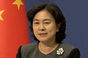 Phát ngôn viên Bộ Ngoại giao Trung Quốc Hoa Xuân Oánh.