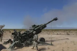 Hệ thống pháo M777 của lực lượng quân đội Ấn Độ.