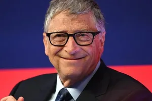 Nhà tỉ phú Mỹ Bill Gates.