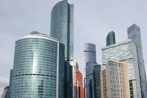 Thủ đô Moscow, Nga, được chụp vào ngày 20-10-21.