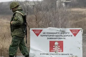 Phe ly khai thân Nga kiểm soát nước Cộng hòa Nhân dân Donetsk tự xưng ở khu vực phía đông Donbass.