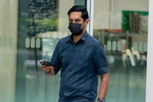 Sanjiv Kumar Sivaraj có mặt tại một tòa án ở Singapore vào ngày 26-1.