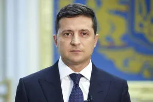 Tổng thống Ukraine Volodymyr Zenlensky.