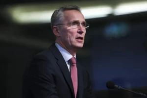 Tổng thư ký NATO (Tổ chức Hiệp ước Bắc Đại Tây Dương) Jens Stoltenberg.