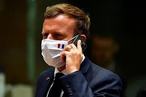 Tổng thống Pháp Emmanuel Macron.
