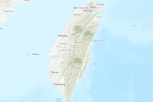 Một trận động đất mạnh 6,7 độ Richter vừa xảy ra ngoài khơi bờ biển Đài Loan.