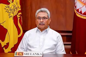 Tổng thống Sri Lanka Gotabaya Rajapaksa.