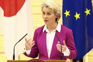 Chủ tịch Ủy ban châu Âu Ursula von der Leyen.
