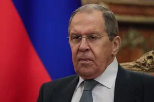 Ngoại trưởng Nga Sergey Lavrov tại Moscow, ngày 18-5.
