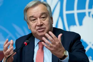 Tổng Thư ký Liên Hợp Quốc (LHQ) Antonio Guterres.