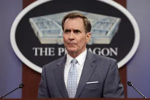 Ông John Kirby - phát ngôn viên của Hội đồng An ninh Quốc gia Mỹ.