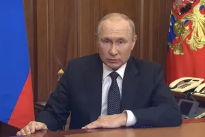 Tổng thống Nga Vladimir Putin.