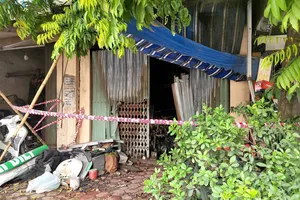 Hải Phòng: Cháy cửa hàng, 1 người tử vong