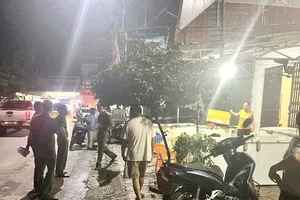 Công an Hải Phòng điều tra một vụ án mạng 