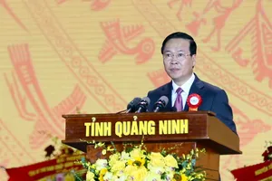 Chủ tịch nước Võ Văn Thưởng dự lễ kỷ niệm 60 năm thành lập tỉnh Quảng Ninh