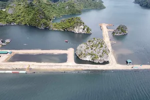 Chủ đầu tư dự án lấn vùng đệm vịnh Hạ Long bị đoàn kiểm tra lập biên bản nhiều lỗi vi phạm 