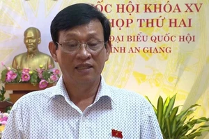 Cho thôi đại biểu Quốc hội đối với ông Nguyễn Văn Thạnh, Phó Viện trưởng VKSND tỉnh An Giang 
