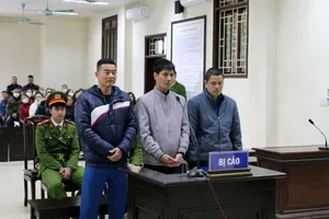 Ba bị cáo vụ nhận hối lộ ở trung tâm đăng kiểm Thái Bình hầu toà