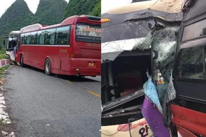 Hai xe khách đối đầu trên đảo Cát Bà, tài xế tử vong, du khách bị thương nhẹ