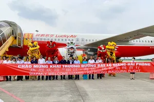 Khai trương đường bay Hải Phòng - Lệ Giang, Trung Quốc