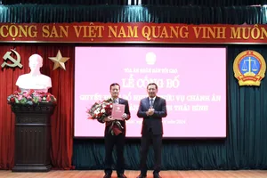 TAND tỉnh Thái Bình có tân Chánh án 