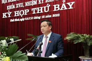 Chủ tịch tỉnh Thái Bình được bầu làm Bí thư Tỉnh ủy