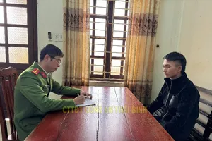 Sau 12 tiếng cướp giật tiệm vàng ở Thái Bình, nghi can bị bắt