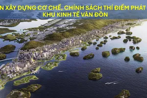 Xây dựng 8 nhóm cơ chế, chính sách thí điểm phát triển Khu kinh tế Vân Đồn