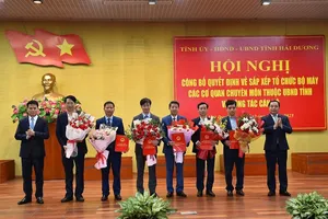 Hải Dương bổ nhiệm lãnh đạo các Sở mới sau hợp nhất