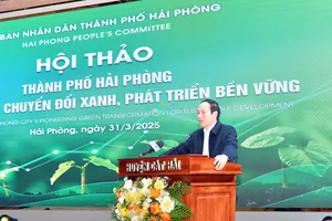 Hải Phòng sẽ ban hành nghị quyết riêng về chuyển đổi xanh 