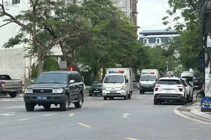 An ninh thắt chặt tại phiên xử phúc thẩm vụ ông Lưu Bình Nhưỡng, Lê Thanh Vân