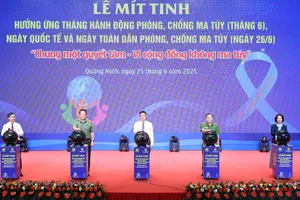 Phó Thủ tướng: Hiểm họa ma túy nhất định sẽ bị loại trừ