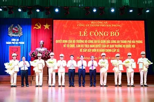 Công an TP Hải Phòng sau sáp nhập có 7 phó giám đốc