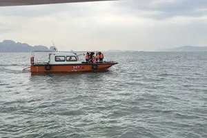 Tìm thấy thêm một nạn nhân trong vụ đắm tàu trên vịnh Hạ Long