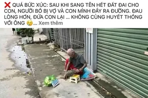 Hải Phòng xác minh vụ cụ ông hơn 70 tuổi phải sống ngoài vỉa hè giữa nắng nóng 
