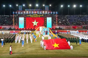 Gần 10 nghìn người tham dự khai mạc Đại hội TDTT TP Hải Phòng